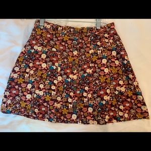 Zara • Corduroy Mini Skirt